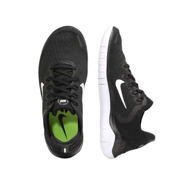 🆕 Women's Free RN 2018 Black/White 942837-001 SIZE 7.5 - Picture 4 of 6